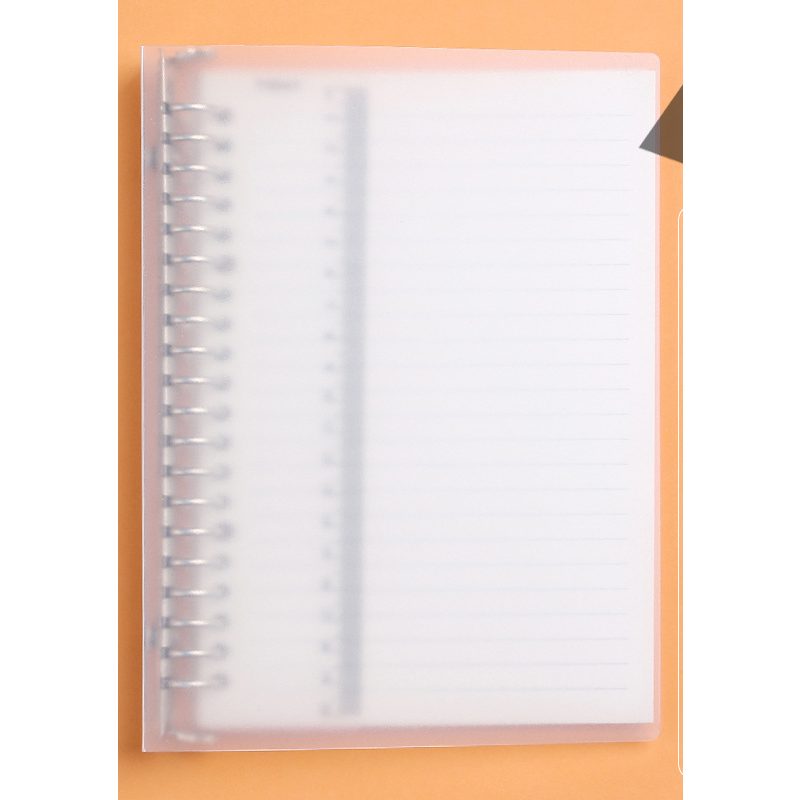 Wholesale Paper Binder PP Horizontal Grid Notebook