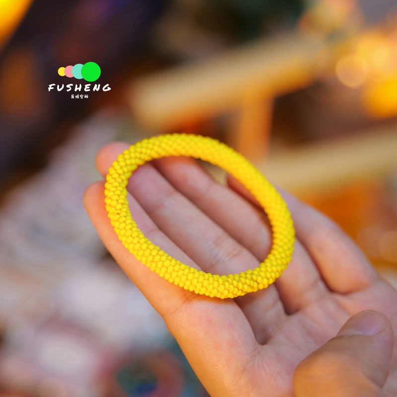 Wholesale Nepalese Pure Color Japanese Essential Oil Diffuser Hand-woven Bracelet