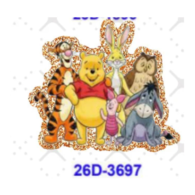 Wholesale 5 Pcs /10 Pcs /20 Pcs  Cute Cartoon Acrylic Flatbacks (Bow/Butterfly/Animal) for DIY Badge Reels & Phone Stands