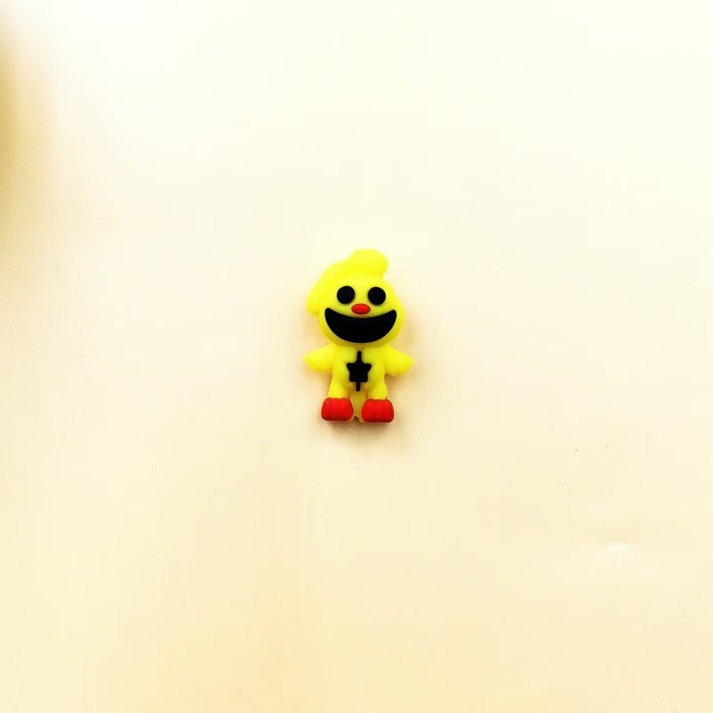 Wholesale 10pcs 3D Big billed Bird Silicone Cute Cartoon Beads