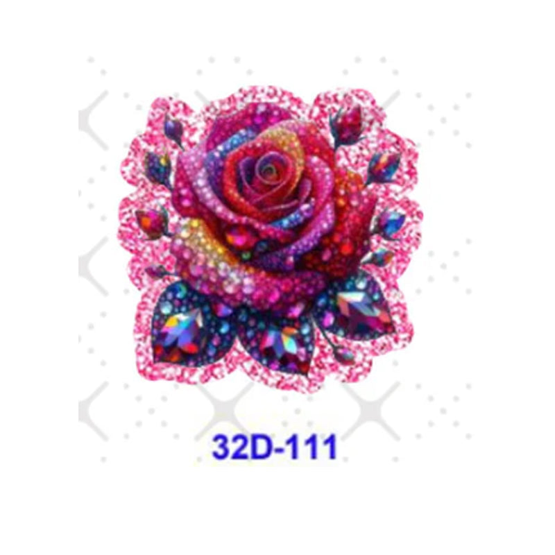 Wholesale 5 Pcs/10 Pcs/20 Pcs Colorful Flowers Butterflies Pink Cartoon Cats Acrylic Flatbacks (Butterflies /Flowers /Cartoon ) for DIY Badge Reels & Phone Stands OLY Exclusive