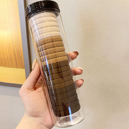 Wholesale of 20 Canned High Elasticity Fabric Hair Ropes