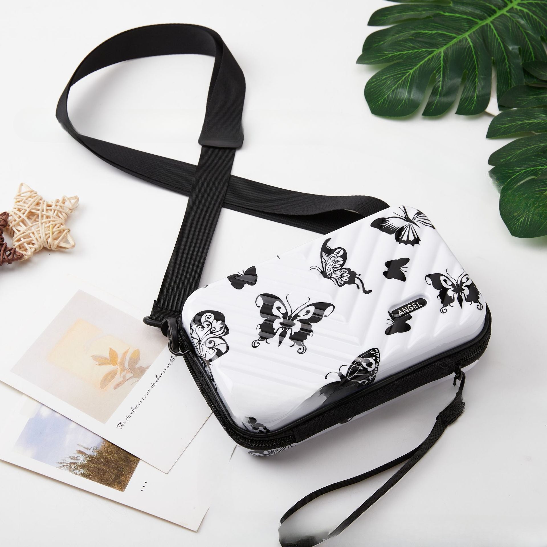 Wholesale Cosmetic Bag 7 Inch Luggage PC Hard Shell Wash Small Ladies Crossbody Bag