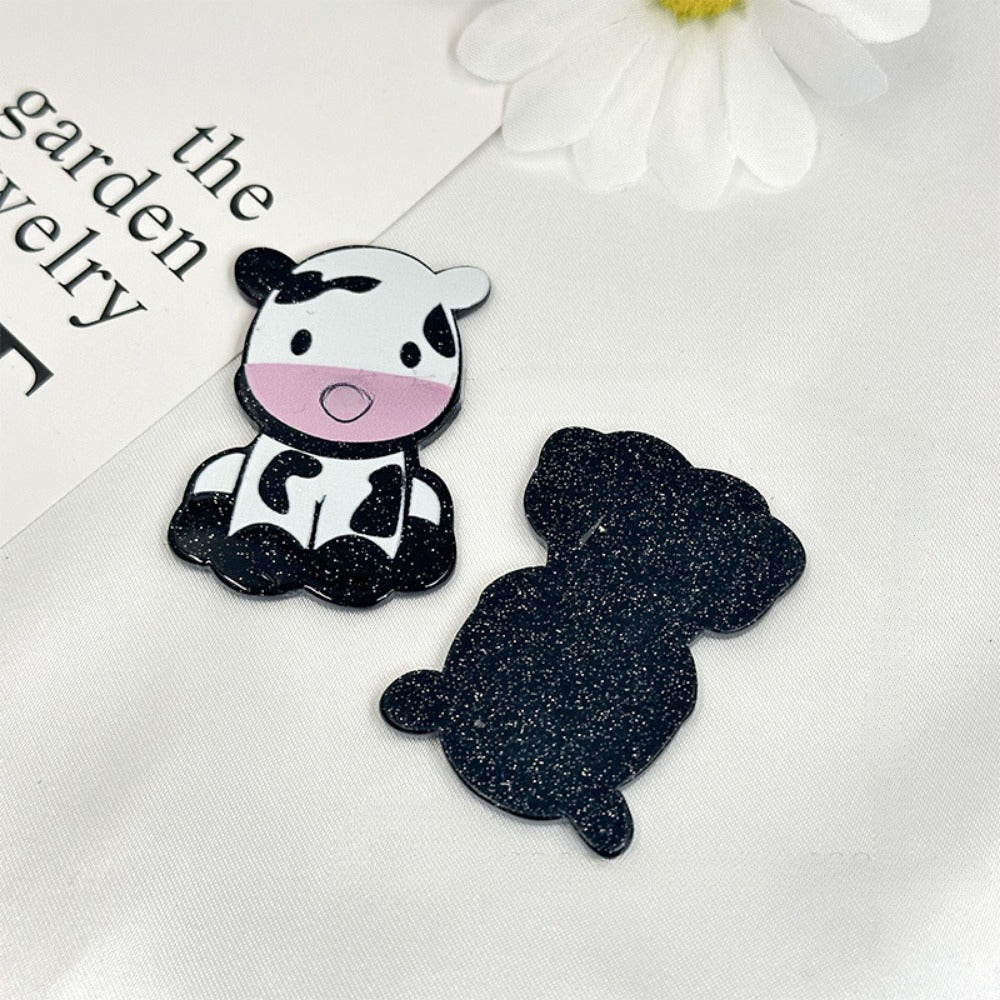 Wholesale 10pcs Cartoon Acrylic Letters Telescopic Buckle DIY Patch With