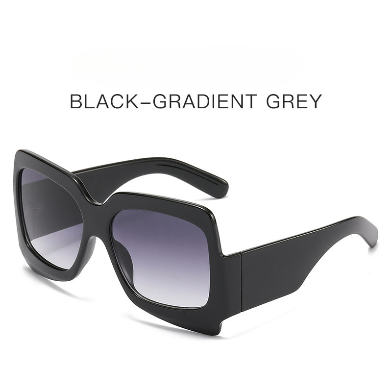 Wholesale New Ladies Large Square Frame PC Sunglasses
