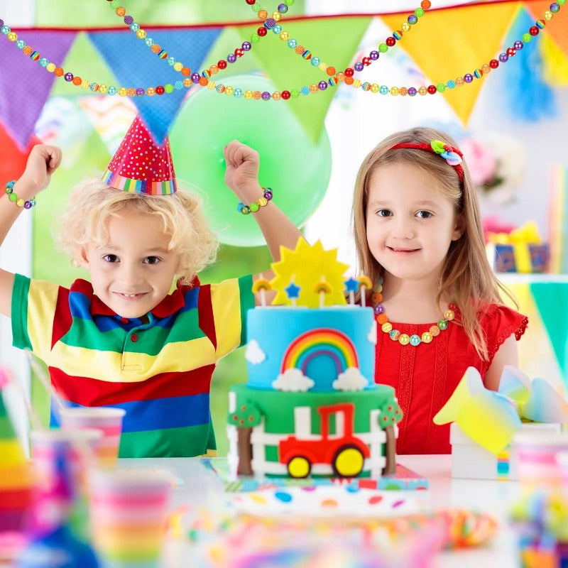 Wholesale 50Pcs 20 mm Rhinestone Beads Shine Disco Ball Beads Bubblegum Beads Plastic Chunky Beads Loose Round Spacer Beads for Jewelry Making DIY Craft Pen Bracelet Supplies(Rainbow Style)