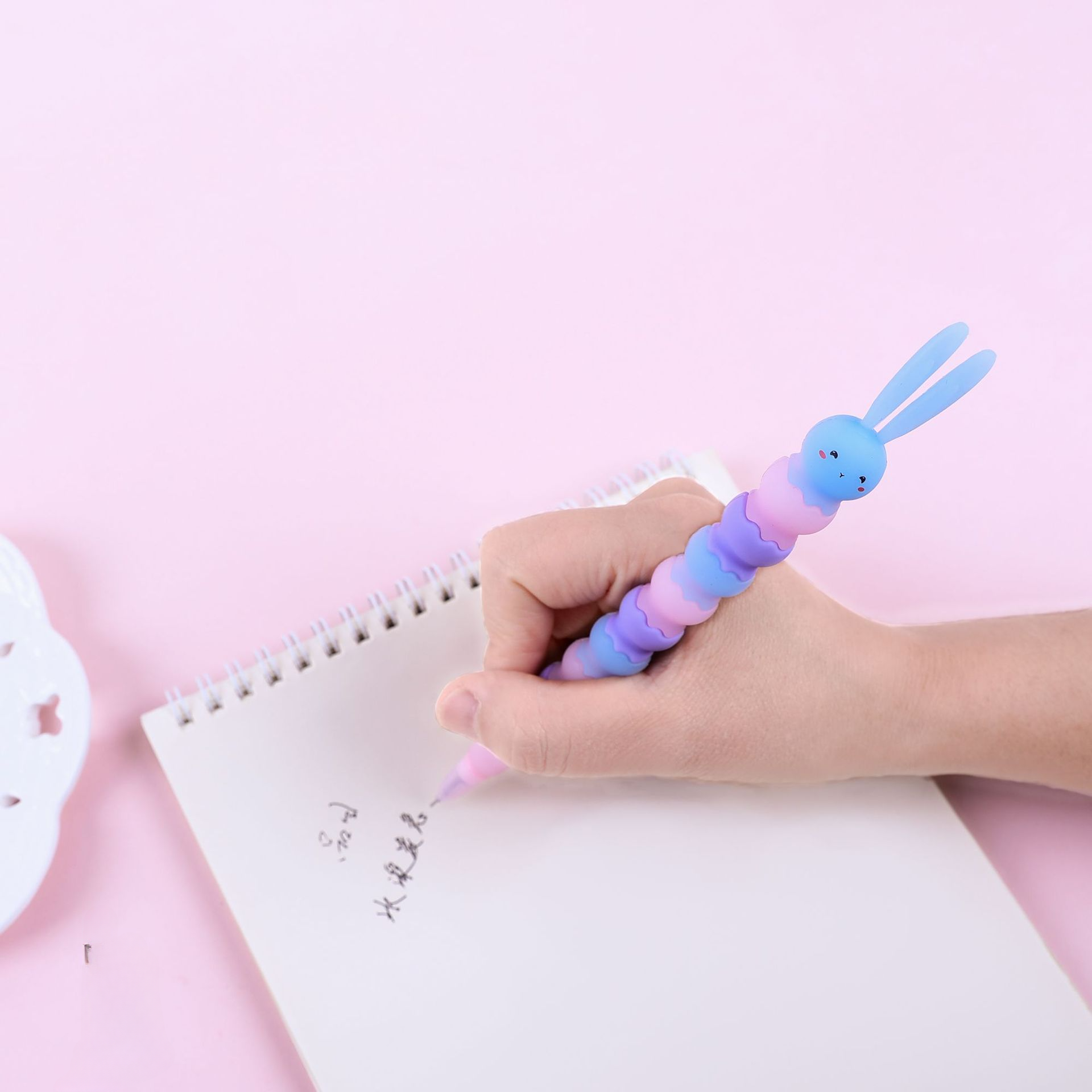 Wholesale Plastic Ice Cream Rabbit Gel Pen