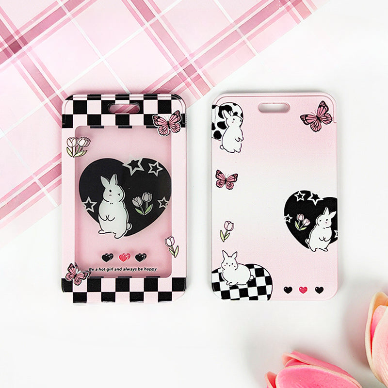 Wholesale Pull-out Card Holder Acrylic Embossed Protective Cover