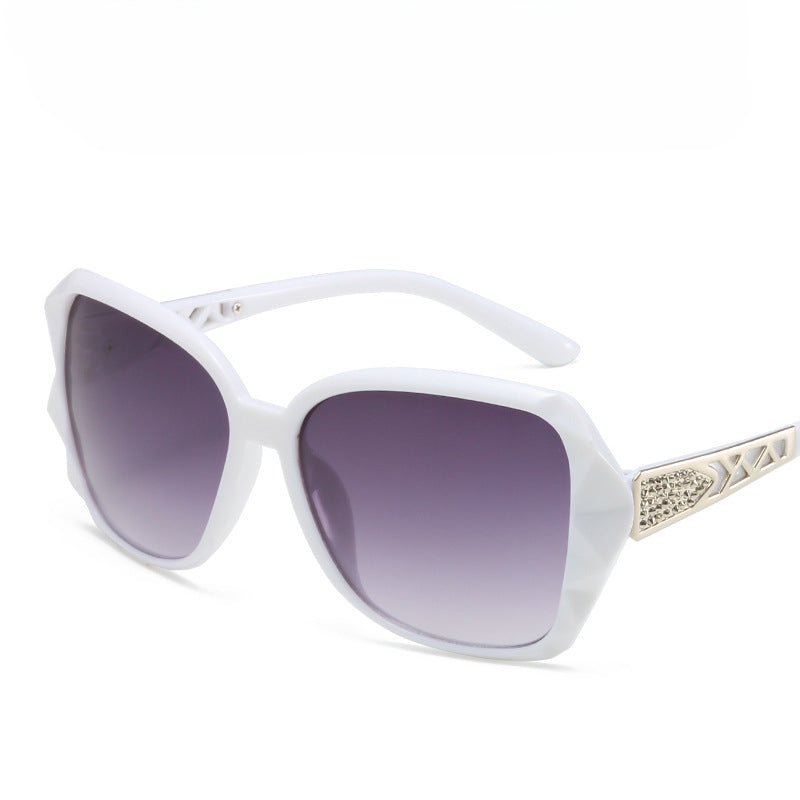 Wholesale PC Retro Large Frame Women's Sunglasses