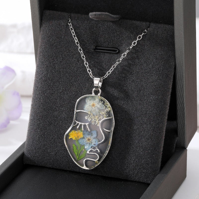 Wholesale 5 pairs/pack plastic resin creative face painting glue flower earrings