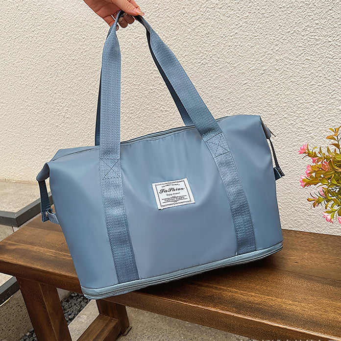 Wholesale Travel Bag Storage, Dry and Wet Separation Luggage Bag, Large Capacity Polyester Handbag