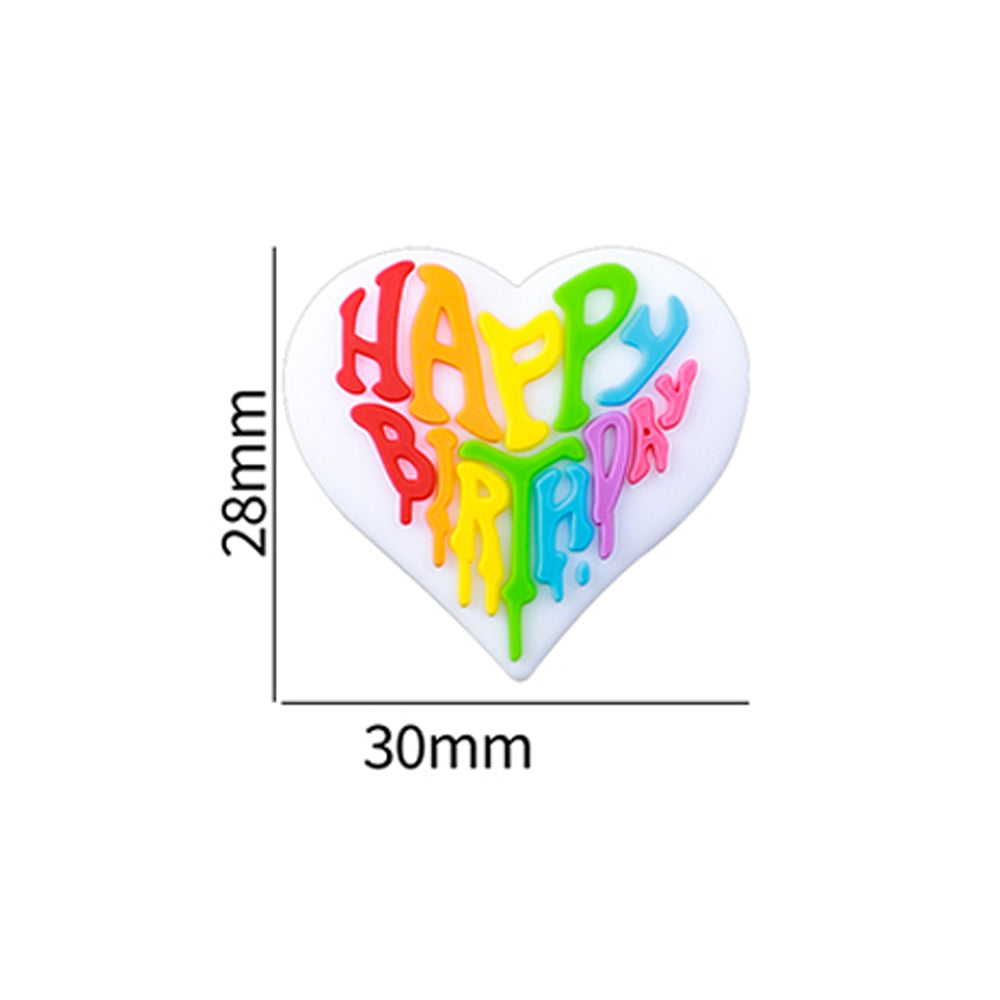 Wholesale 20pcs 3D Cartoon Bowknot Ball Pattern Silicone Beads