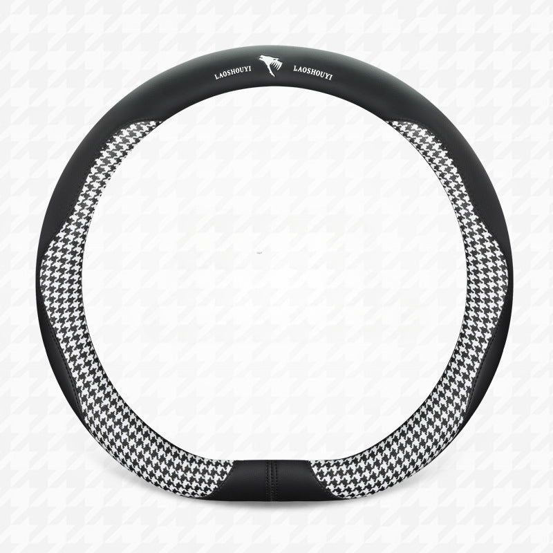 Wholesale ABS Houndstooth Handlebar Cover