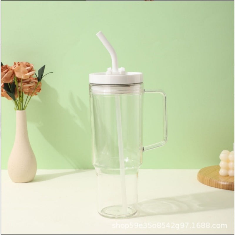 Wholesale 40oz Big Mac Large-capacity Plastic Water Bottle