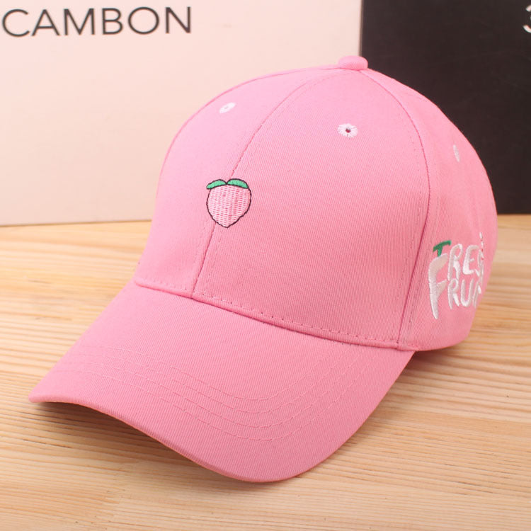Wholesale Embroidered Fruit Candy Color Baseball Cap