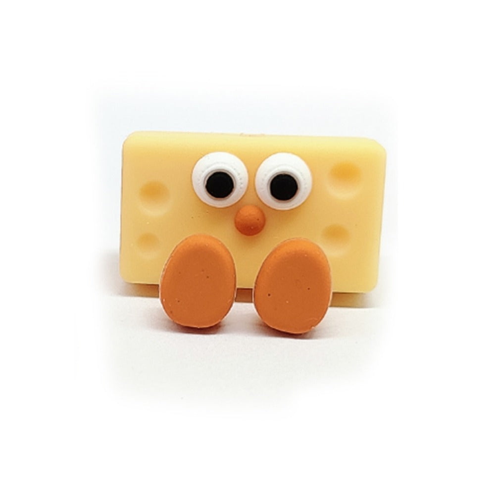 Wholesale 20pcs 3D Cartoon Cute Biscuit Silicone Beads