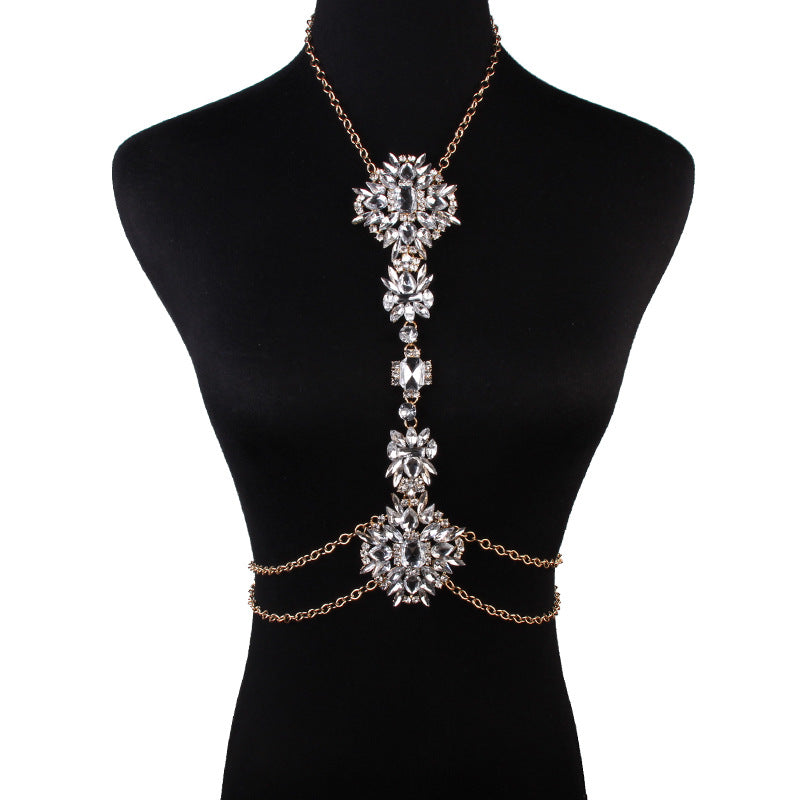 Wholesale Alloy Exaggerated Necklace Body Chain