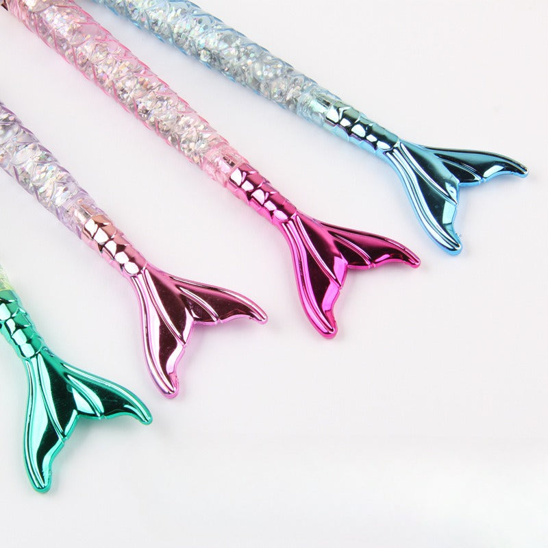 Wholesale Flash Into Oil and Colorful Mermaid Flowing Sand Lamp Pen