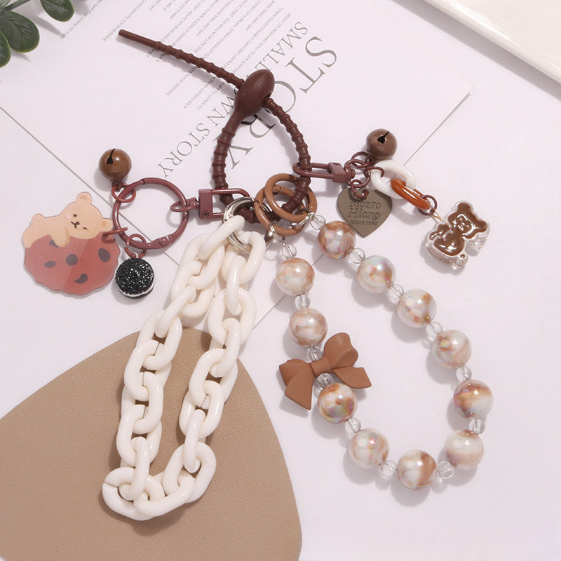 Wholesale Acrylic Grape Bunch Keychain