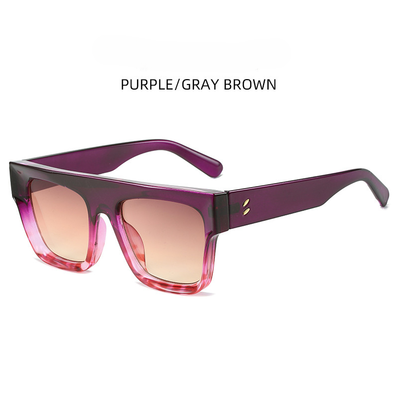 Wholesale Large Frame UV Protection PC Sunglasses