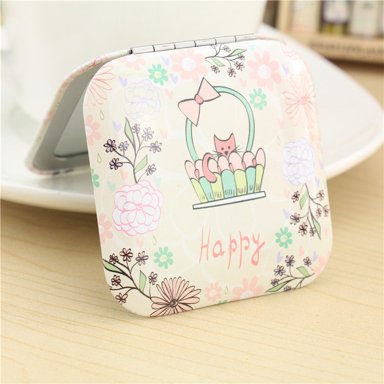 Wholesale Square Metal Folding Vanity Mirror