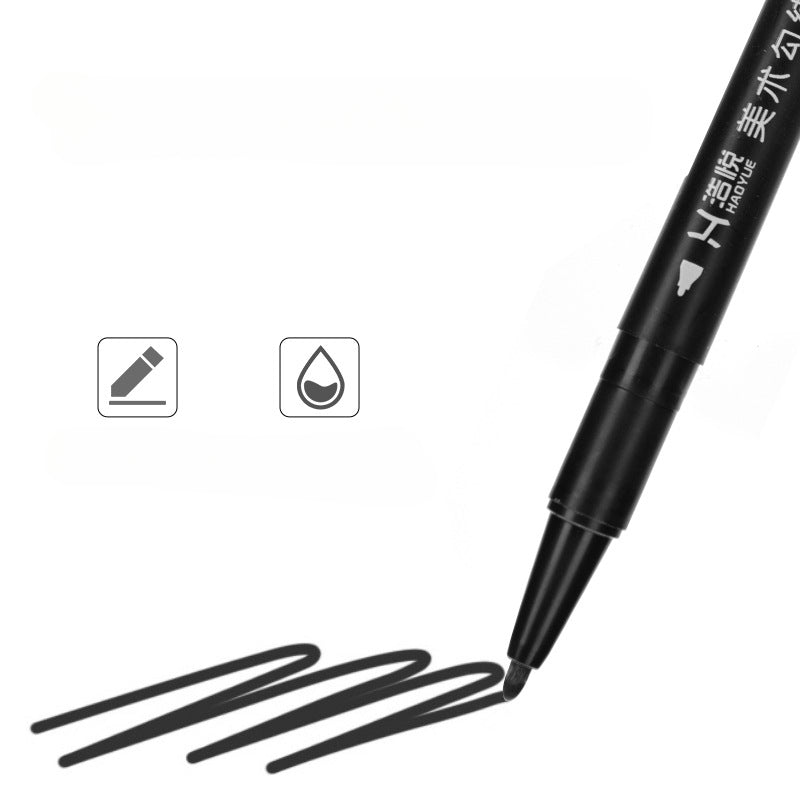 Wholesale 100PCS Plastic Double-ended Graffiti Hook Pen