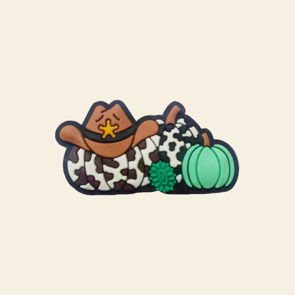 Wholesale 10 PCS Cartoon Western Style Cactus Silicone Beads