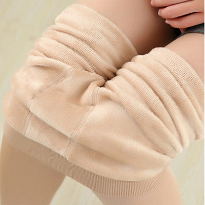 Wholesale Autumn and Winter Thickened Fleece Leggings