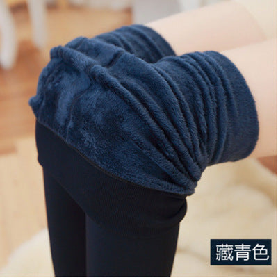 Wholesale Autumn and Winter Thickened Fleece Leggings