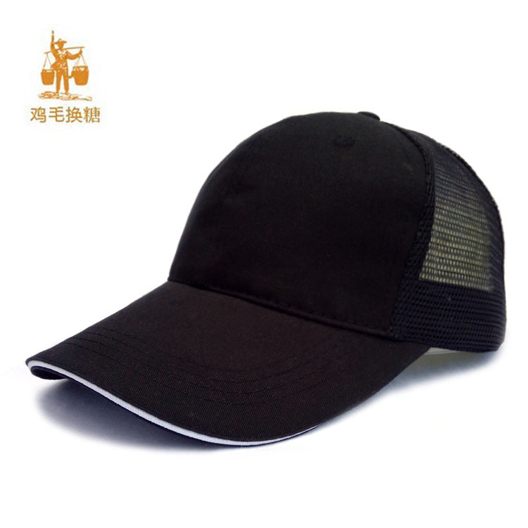 Wholesale Advertising Printed Logo Embroidery Sandwich Cotton Baseball Cap