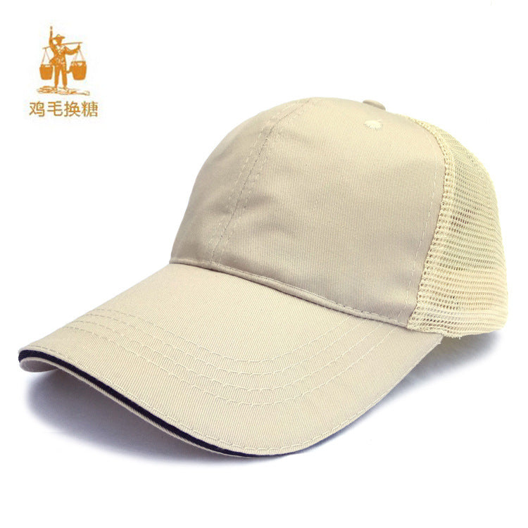 Wholesale Advertising Printed Logo Embroidery Sandwich Cotton Baseball Cap