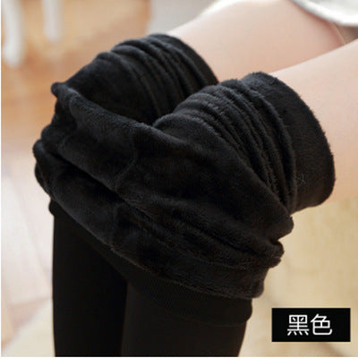 Wholesale Autumn and Winter Thickened Fleece Leggings