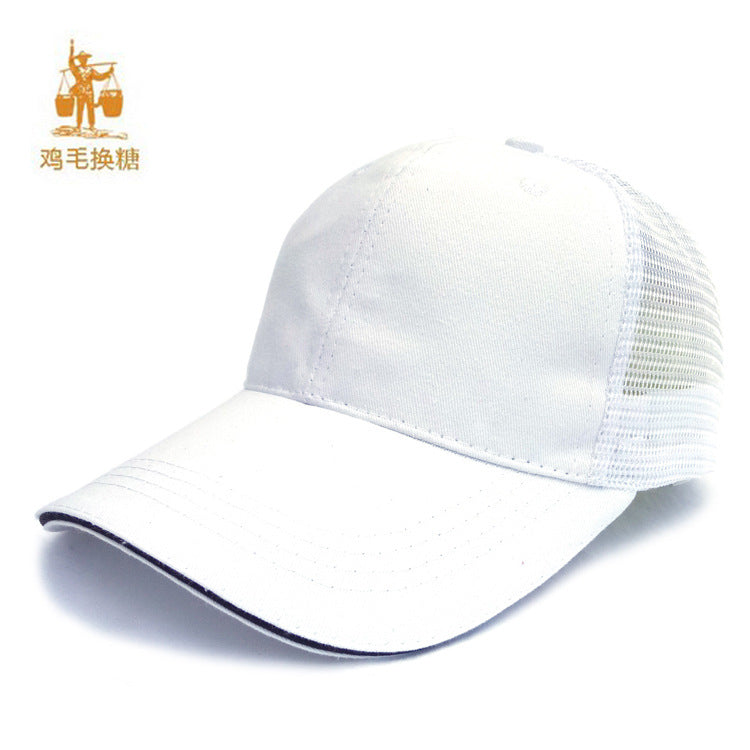 Wholesale Advertising Printed Logo Embroidery Sandwich Cotton Baseball Cap