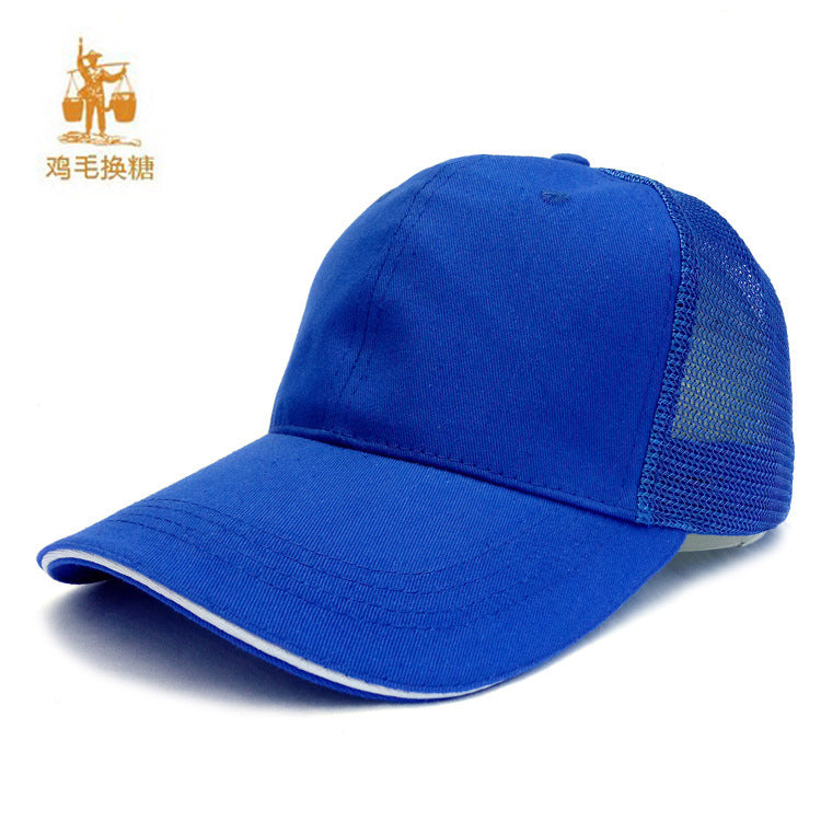 Wholesale Advertising Printed Logo Embroidery Sandwich Cotton Baseball Cap