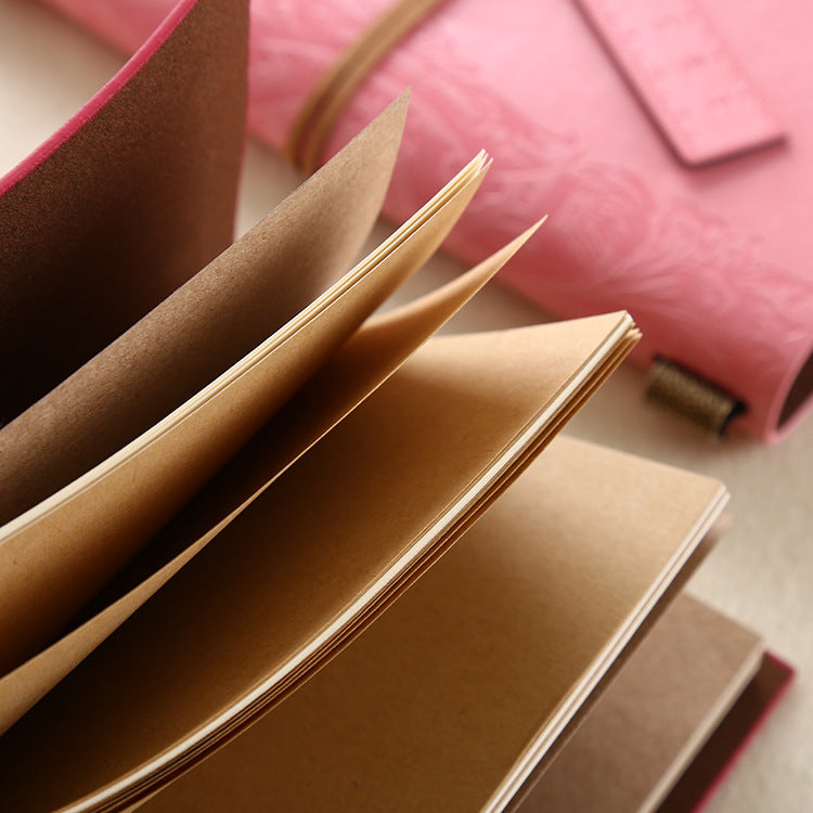 Wholesale Vintage Blank Page Leather Notepad