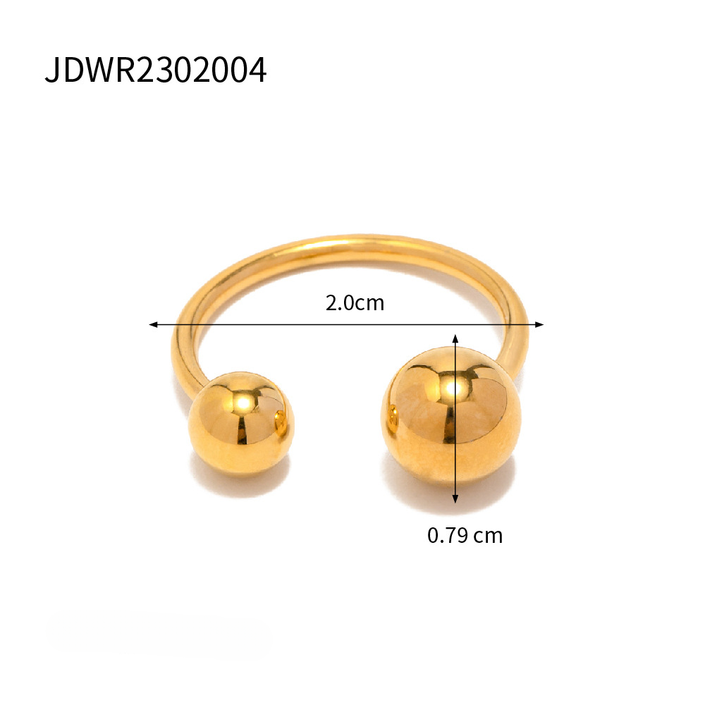 Anillos de pelota grandes y pequeños acero inoxidable al por mayor