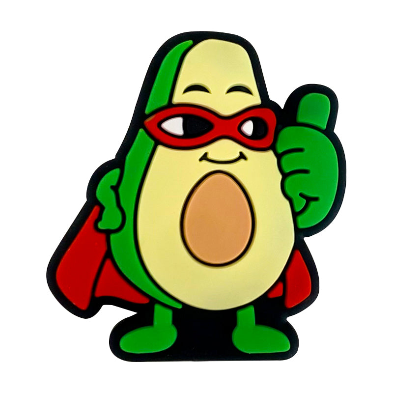 Wholesale 10pcs Vegetable Colorful Silicone Focal Beads