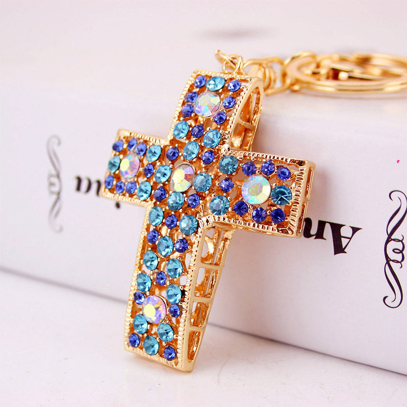 Wholesale Diamond Colorful Zinc Alloy Crosses