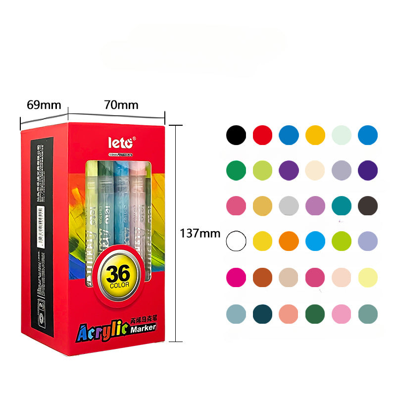 Wholesale Colorful Waterproof Sunscreen Non-fading Plastic Color Pens