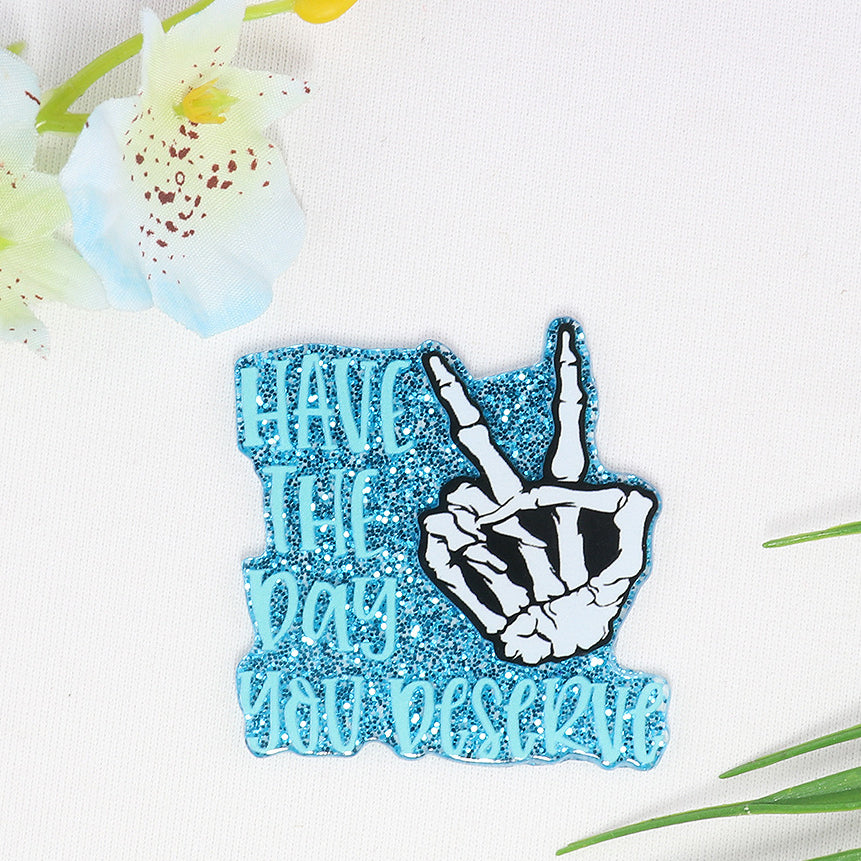 Wholesale 10pcs Cute Acrylic DIY Patch Accessories
