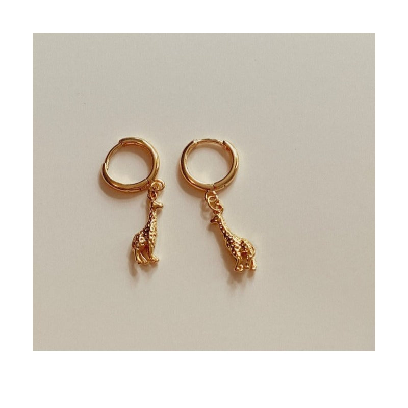 Wholesale Simple Small Gold Fashionable Animal Series Earrings