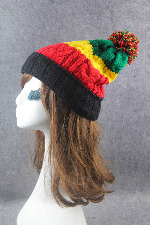 Wholesale Cable Knitted Winter Warm Outdoor Leisure Beanie