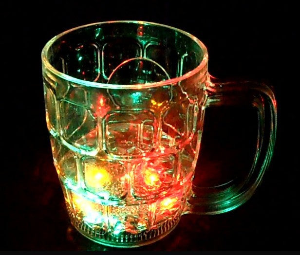 Wholesale LED Flashing Water in PS Beer Cups