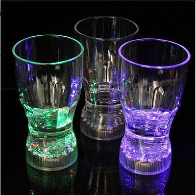 Wholesale LED Flashing Water in PS Beer Cups