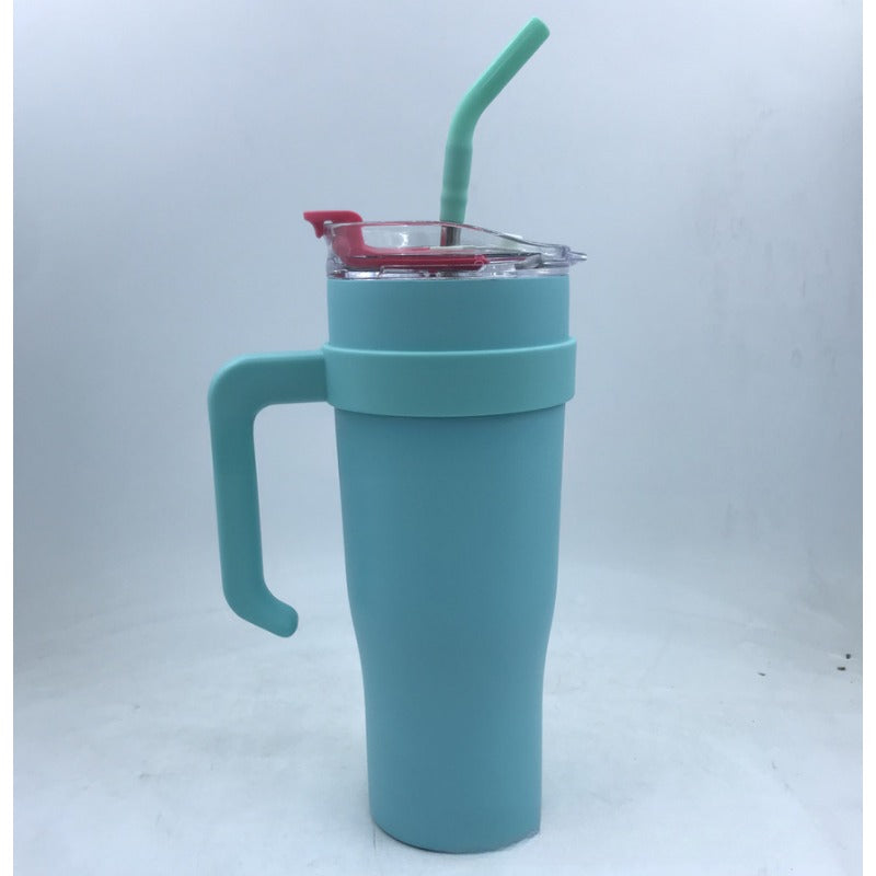 Wholesale Tumbler Large Capacity Stainless Steel Car Mounted Coffee Cups Ice Bullies Cup