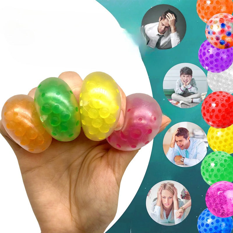 Wholesale 3.5cm Release Grape Ball Plastic Stress Relief Toys