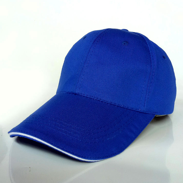 Wholesale Advertising Printed Logo Embroidery Sandwich Cotton Baseball Cap