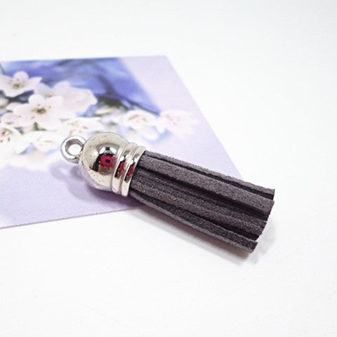 Wholesale 10pcs/pack Velvet Tassel Bag Charm DIY Accessories Keychain