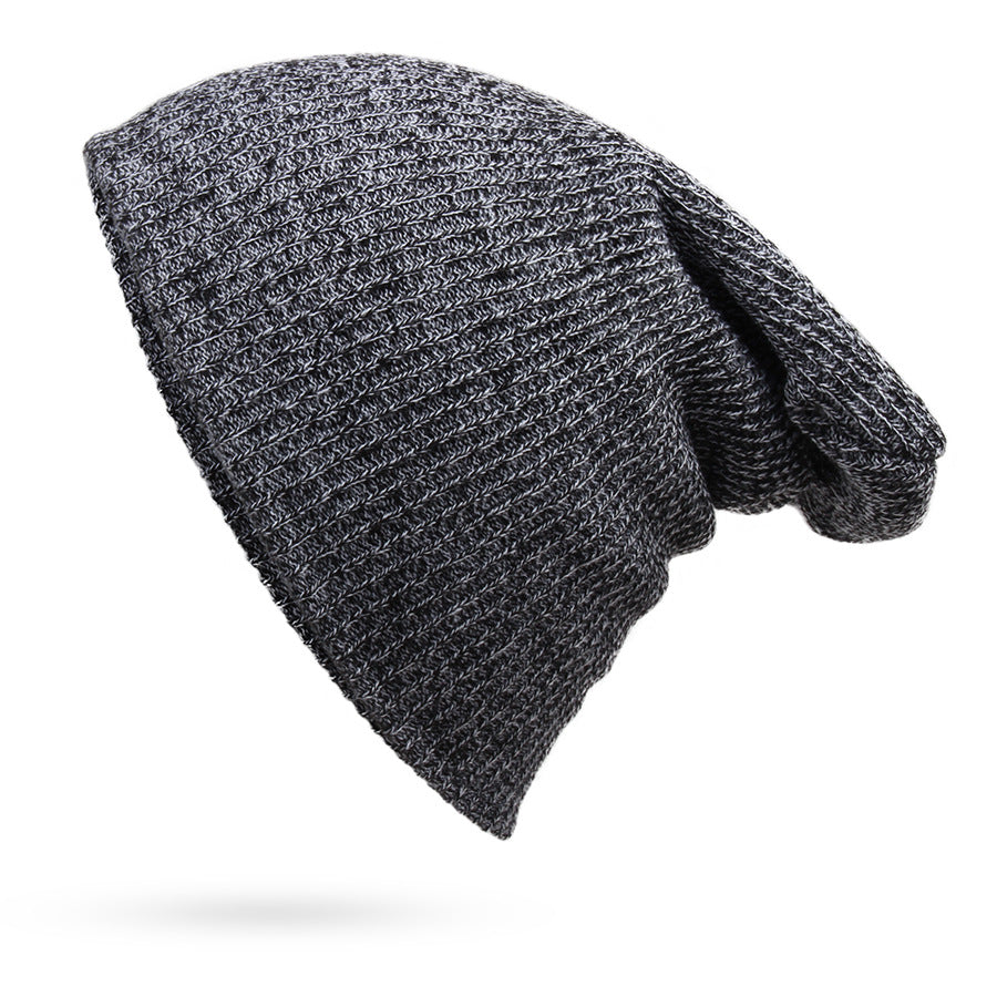Wholesale Striped Needle Hip Hop Hat Autumn and Winter Men's Warm Woolen Hat