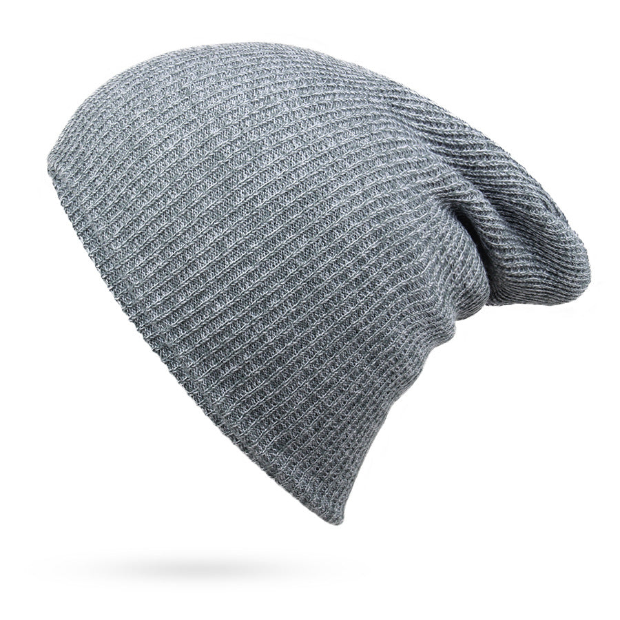Wholesale Striped Needle Hip Hop Hat Autumn and Winter Men's Warm Woolen Hat